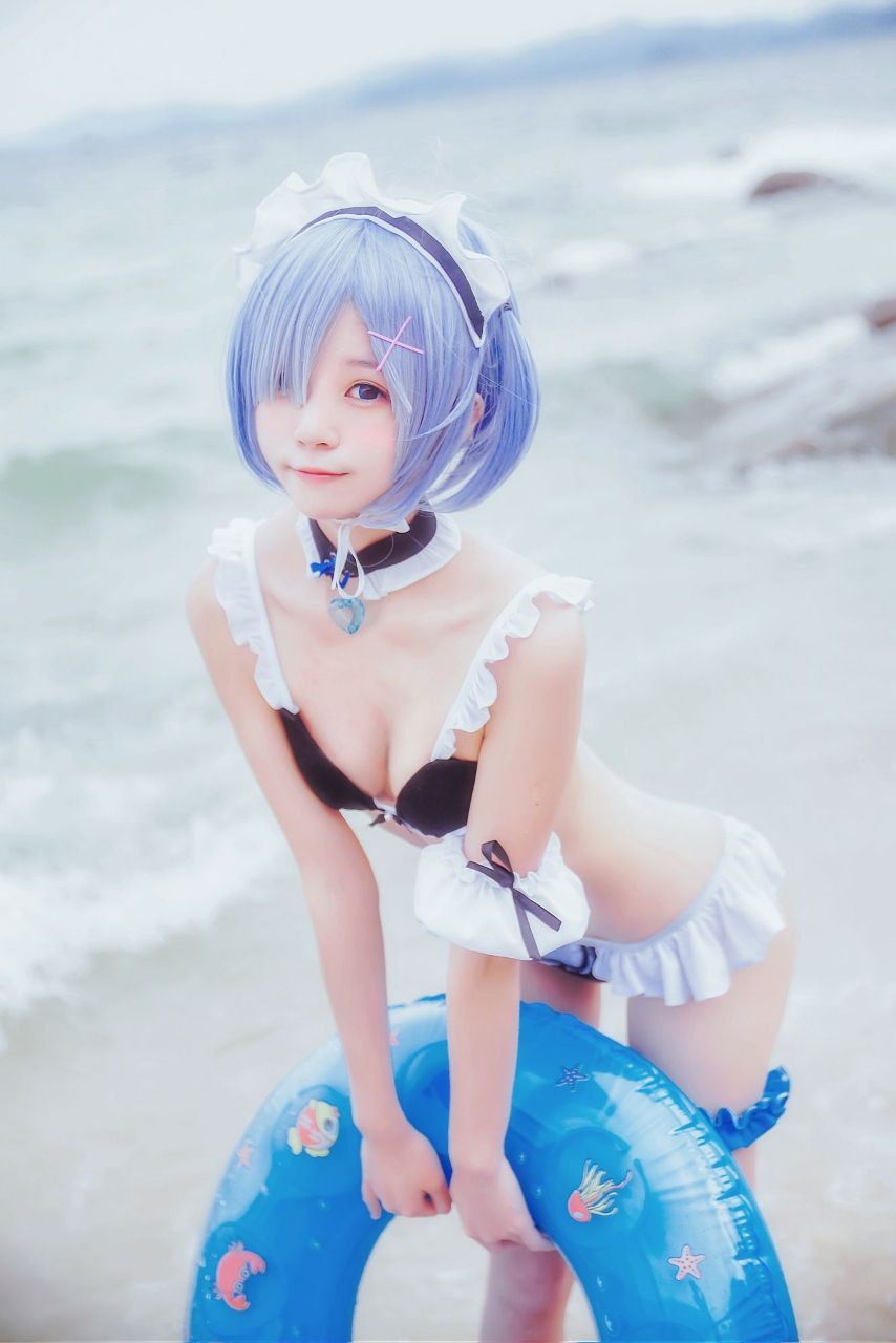 图库-桜桃喵 蕾姆COS VIP - Rem cosplay - (48P)
